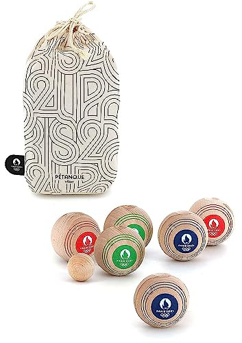 Vilac 240400 Special Edition für die Olympischen Spiele 2024-Bocciespiel-Offizieller Partner-Kinderspielzeug ab 5 Jahren-Einzigartiges Spielzeug-Made in France