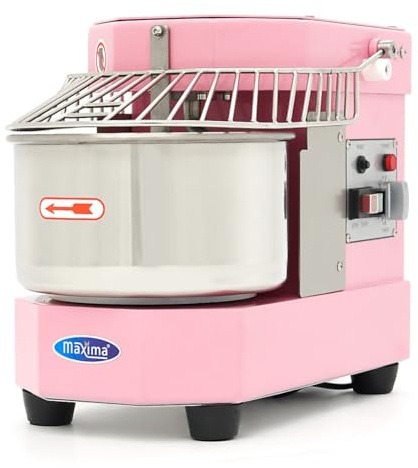Maxima Mélangeur à pâte gastro - 8 l - 4,5 kg de pâte - Rose