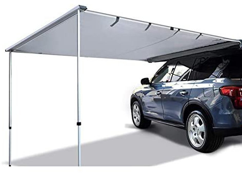 SSLW Universelles SUV-Campingzelt, Outdoor-Auto-Sonnenschutz, Tragbares Wasserdichtes Dachzelt Für SUV-Minivan-Schrägheck-Camping Im Freien, Reisen