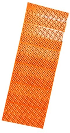 Amagogo Faltbare Isomatte Campingunterlage Leichte Camping Isomatte Picknick Yogamatte Isomatte zum Angeln Reisen Wandern, Orange