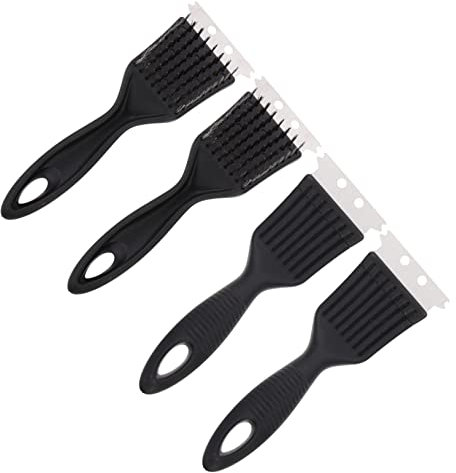 Gogogmee 4stücke -draht-reinigungsbürste Für Grill BBQ-grillpinsel Grillreiniger Mit Bequemer Griffhöhe Geeignet Für Grills