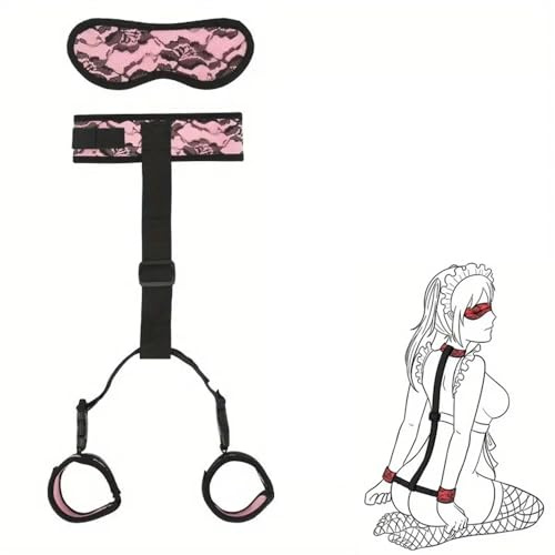 Boňdàgé pelle sexy regolabile accessori donna, benda gioco di ruolo