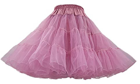 GFPGNDFHG Damen Tüllrock Tutu Halloween Kleid Karneval Kostüm Schwarz Rot Frauen Kinder Bauchtanz Hüfttuch