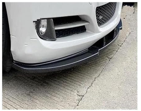 Frontstoßstange Lippe Für B&MW 3 Serie E90/E91 Facelift Für LCI 2008–2011 Auto-Frontspoiler 3 Stück Für Maxton-Stil Frontsplitter Stoßstangenlippe Tuning(CARBON LOOK)
