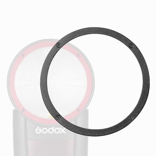 Magnetic Ring for Godox V1 U, V1PRO U, V100 U Round Head Flash, Compatible with Godox AK-R1 Magnetic Accessories