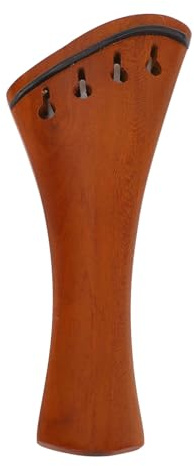 Geigensaitenhalter, 4/4 Geige Feinstimmer Saitenhalter Jujube Holz Geigensaitenhalter Praktisches Geigen Zubehör Kit für Geige 4/4 Größen, Schnellmontage