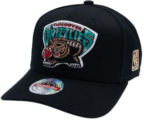 Mitchell & Ness NBA Team Logo Classic Red Snapback Cap Vancouver Grizzlies
