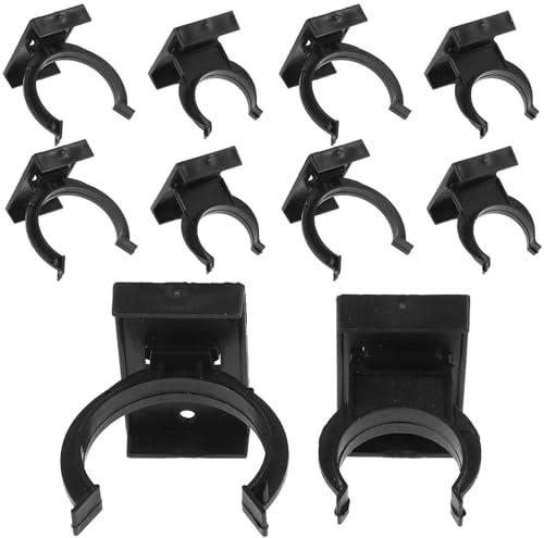 Beavorty Cabinet Foot Plinth Clips 20Pcs Plastic Adjustable Kick Board Accessories 2X2X1.9 Inch Furniture Leveling Feet Clip for Kitchen Baseboard Fixing