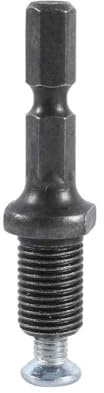 Portabrocas de martillo eléctrico Adaptador de vástago hexagonal Rosca 3/8 -24UNF con tornillo Adaptador de portabrocas de vástago hexagonal, 3/8 -24UNF Adaptador hexagonal para portabrocas