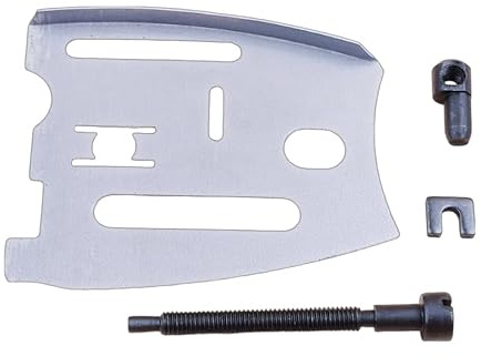 Luxuypon Kit de tornillos tensores de cadena de barra guía para motosierra JONSERED 625 630 670 2077 2083