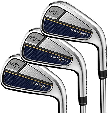 Callaway Golf 2023 paradym järnset (höger hand, stålaxel, normal flex, 6 järn – PW)