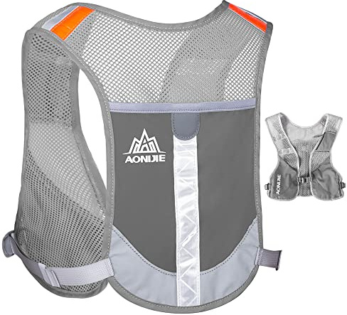 Tyuodna Ultraleicht Laufrucksack,Trinkrucksack Laufen,Trailrunning Rucksack,Laufweste Herren und Damen,Hydration Pack Fahrradrucksack für Draußen Sport, Laufen,Wandern