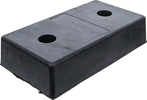 BGS 7035 | Laderampen-Schutz/Anfahrpuffer | für LKW | Gummi | absorbiert Anfahrkraft und Aufprallkraft | konische vorgebohrte Löcher | Arbeitstemperatur -55 °C bis 55 °C