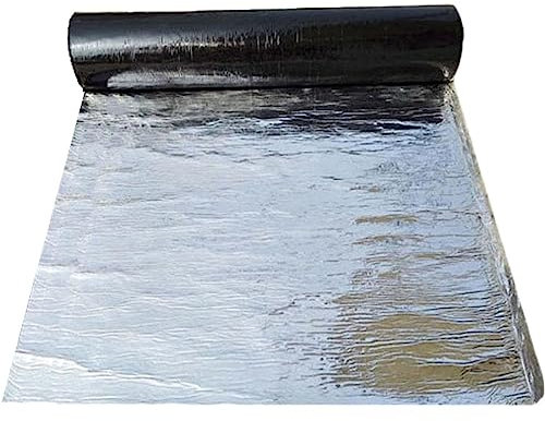 ZHUOZ1T Dachpappe,Wasserdichtes Klebeband,Reparatur Klebeband,Selbstklebendes Dichtungsband,Isolierung UV-beständige Schutzfolie,für Pool, Haus, Dachrinne und Schlauchboot (0.5x6m)