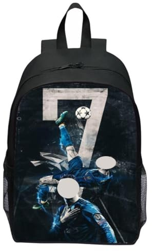 Chengli Football Sac à Dos et Cartable Imprimés, Sacs École et BD Football pour Enfants