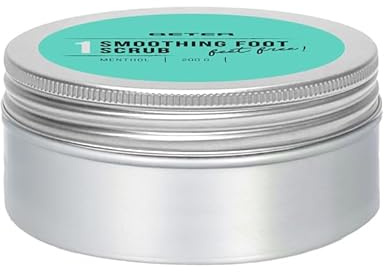 Beter - Crema esfoliante per i piedi Feet Free 200g Ingredienti principali: Sale puro, Glicerina e Mentolo, Idratante, Leviga e tonifica, Effetto rinfrescante, Per piedi secchi e screpolati, Pedicure