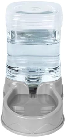 Automatischer Futterspender Für Katze Und Hund Trink Futter Und Wasserspender Für Haustiere Ohne Strom Frei Reisefutterspender Katzen Wasserspender 3.8L Berufstätige & Mehrhaustierfamilien