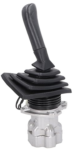 Marhynchus Controlador de Joystick de Excavadora Reemplazo del Conjunto del Controlador de Joystick Derecho de Acero de Aleación para SK200 8 Excavadora Control Hidráulico Uso de Reparación y Servicio