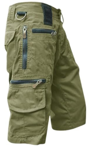 3/4 byxor herr cargoshorts herr bermudashorts herr kamouflagebyxor 3/4 bermudashorts