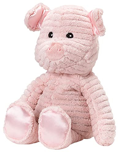 Warmies MFW-Pig-1 Heatable Plush Toy, Pink