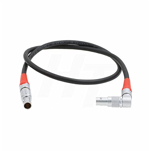 HangTon Master Grips WCU4 CForce Motor LBUS Cable for ARRI Alexa Mini Camera Cmotion Adjustable Right Angle 4-Pin to 4 Pin 45cm
