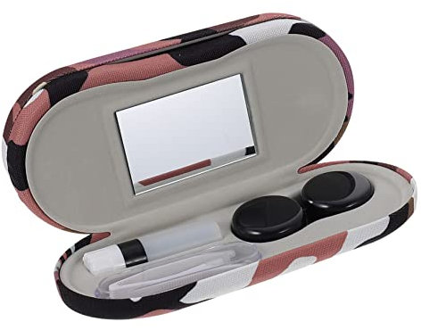 GLEAVI Handmade Glasses Case Portable Lenses Container Protective Glasses Box for Travel and Everyday Use