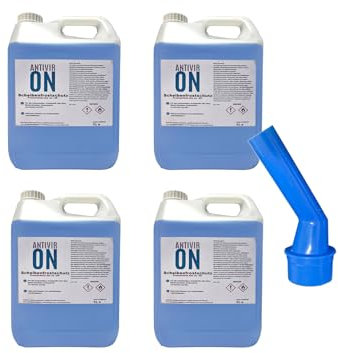 1L - 30L Premium Scheibenfrostschutz -35°C Ausgiesser inklusive Wischwasser Fertigmix Auto Scheibenwaschanlage (Scheibenfrostschutz, 4 x 5Liter)
