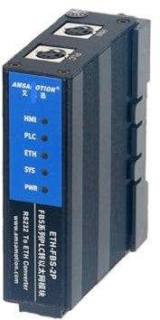 Adaptador Serial a Ethernet Convertidor ETH-FBS-2P RS232 a Eth for Puerto Serie PLC de la Serie FATEK FBS a módulo Ethernet