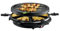 Raclette e piastra elettrica per 6 persone, 800 W, ideale per fonduta e arrosti a casa.