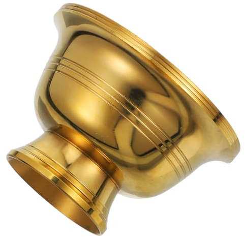 Alipis tazza d'acqua di Buddha arredamento ciotole coppa d'offerta d'oro rituale contenitore per l'approvvigionamento idrico coppa offerta decorativa Lega di rame Golden