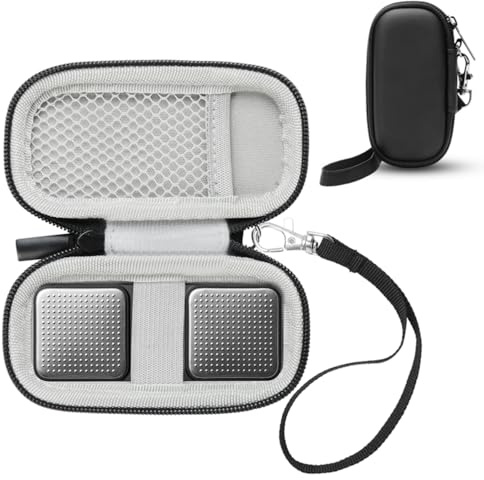 para AliveCor KardiaMobile ECG/6L, Funda para Monitor cardíaco portátil, Almacenamiento de Viaje en EVA a Prueba de Golpes, Compatible con Dispositivos A-pple y Android (sólo la Funda)