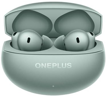 OnePlus Buds 4 auricolari wireless Bluetooth, in-ear True Wireless con cancellazione attiva del rumore, verde zen