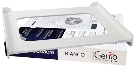 Kit di sovrapposizione universale lavatrice asciugatrice Bianco, art.998 - iGenio
