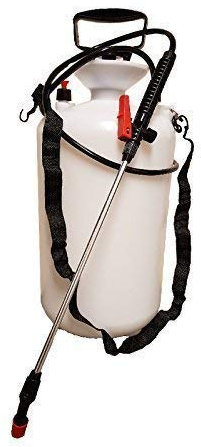 ASC - 12L Pressure Sprayer Complete Set - Knapsack, Shoulder Strap, Pump & Trigger Action - for Weed Killer, Water, Fertilisers, Pesticides, Herbicides, Detergents, Multi-Purpose - 12 Litre Bottle