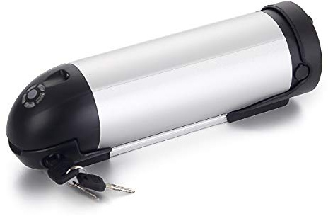 HANERIDE Ersatzakku Trinkflaschen 36V11.6Ah für E-Bike Elektrofahrrad mit Ladegerät und Halterung