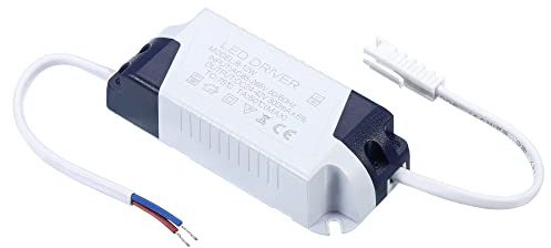 PATIKIL 8-12W 300mA LED Alimentatore, AC 85-265V Uscita 24-42V DC Maschio Connettore Costante Corrente Raddrizzatore Trasformatore Esterno Alimentazione per Lampade LED Soffitto Lampada