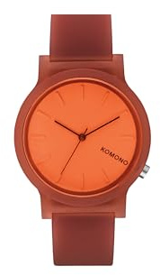 KOMONO Mono Glow Damen Automatikuhr mit Silikonarmband
