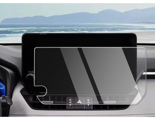 CDEFG Compatible con Toyota RAV4 2023 2024 Facelift GR Sports, Navegación Protector Vidrio Tempered Glass 10,5 pulgadas 9H GPS Protector de pantalla Película RAV4 GR Sports 2024 Accesorios