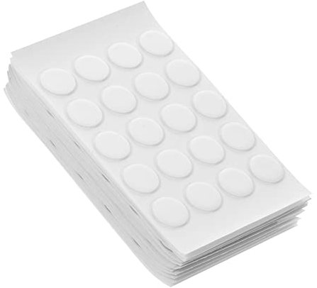HOODANCOS 300stücke Doppelseitige Klebepunkte Klare Selbstklebende Dot Sticker Für Bastelprojekte Für Fotos Dekoration Und Verpackung