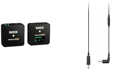 RØDE Wireless GO II Single Ultra-Compact Dual-Channel System with a Built-in Microphone & SC16 Cable USB-C a USB-C SC16 (300mm)