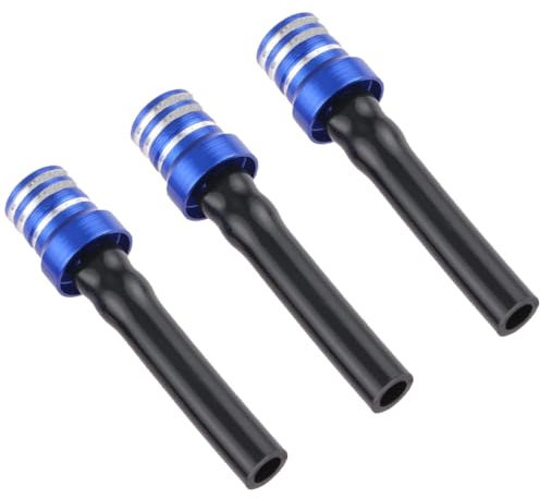 3 Piezas Respiradero de Tanque de Motocicleta, Tubo de Respiradero de Moto, Tapa de Tanque de Combustible, Tubo de Respiradero de Válvula, Tapa de Gasolina para Pit Dirt Bike