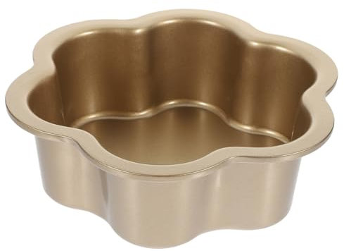 TOPBATHY Kuchenform Mit Blütenmotiv Aus Metall Geriffelte Backform Für Käsekuchen Törtchenformen Abnehmbarer Boden Für Kekse Mousse