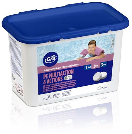 Gre 76032NB - Trattamento 4 Azioni, Zero Borico, Pastiglie da 20gr - 1kg