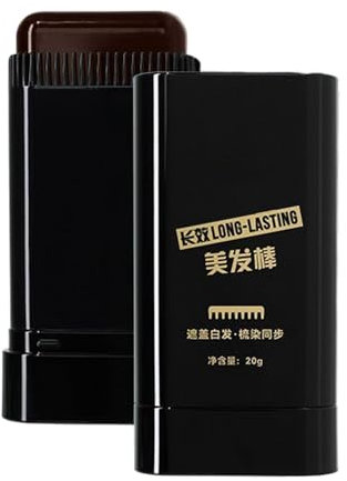 Mens Black Hair Dye, Retocador De Canas Y Raices Para Mujer, Peine De Retoca Raices Castaño Para Tapa Canas, Tinte De Cubre Canas Para Cabello Hombre, Retoque De Canas Para Mujeres