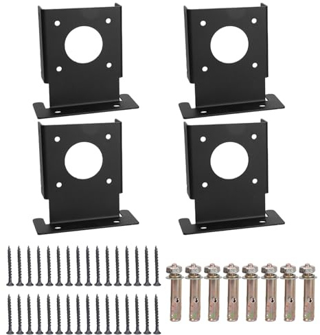 La posta regolabile della piattaforma ancoraggi l'accessorio rinforzato robusto portatile dei sostegni di base per l'installazione sicura della struttura