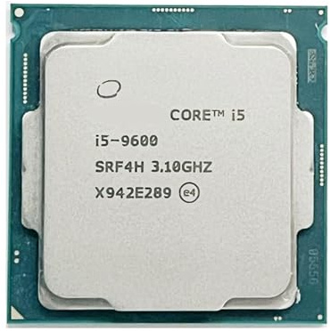Core i5-9600 i5 9600 3.1GHz Procesador de 6 núcleos y 6 Hilos 9M 65W Zócalo de CPU de Escritorio LGA 1151