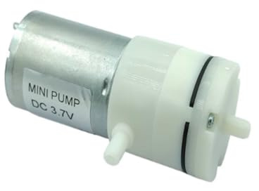 Högpresterande 5/10/15 st DC 3.7V mikrovakuumpump mini 370 elektrisk negativt tryck luftpump tyst bröstpump for akvariefiskodling syre för DIY Generator(10PCS)