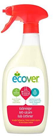 Ecover Detergente anticalcare (500 ml), pulizia sostenibile con ingredienti a base vegetale, potente detergente contro i depositi di calcare in bagno