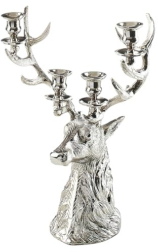 Kobolo Raffinerter Kerzenleuchter TROPHÄE aus Metall von Kobolo