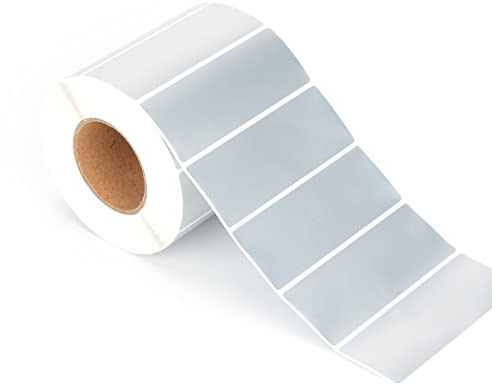 1000 Pcs Waterproof Self-Adhesive Polyester Labels 80 x 30 mm Multi-Purpose Name Labels Bottle Stickers